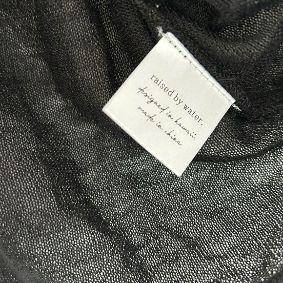 Raised by water linen blend sheer short sleeve tee sz XS - Picture 4 of 7